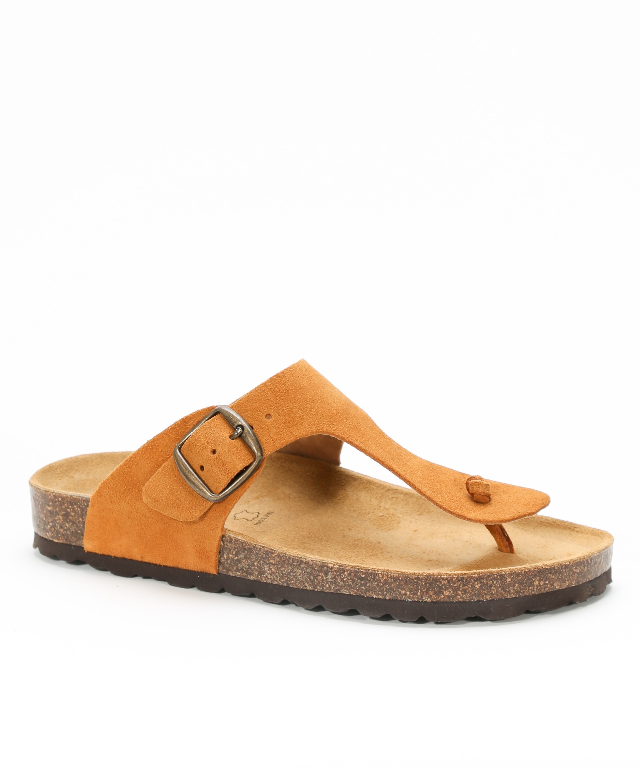 Sandalias de piel detalle metálico